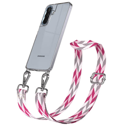 Samsung Galaxy A57 Handykette mit Boho Band verstellbar 
