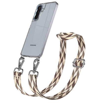 Samsung Galaxy A57 Handykette mit Boho Band verstellbar 
