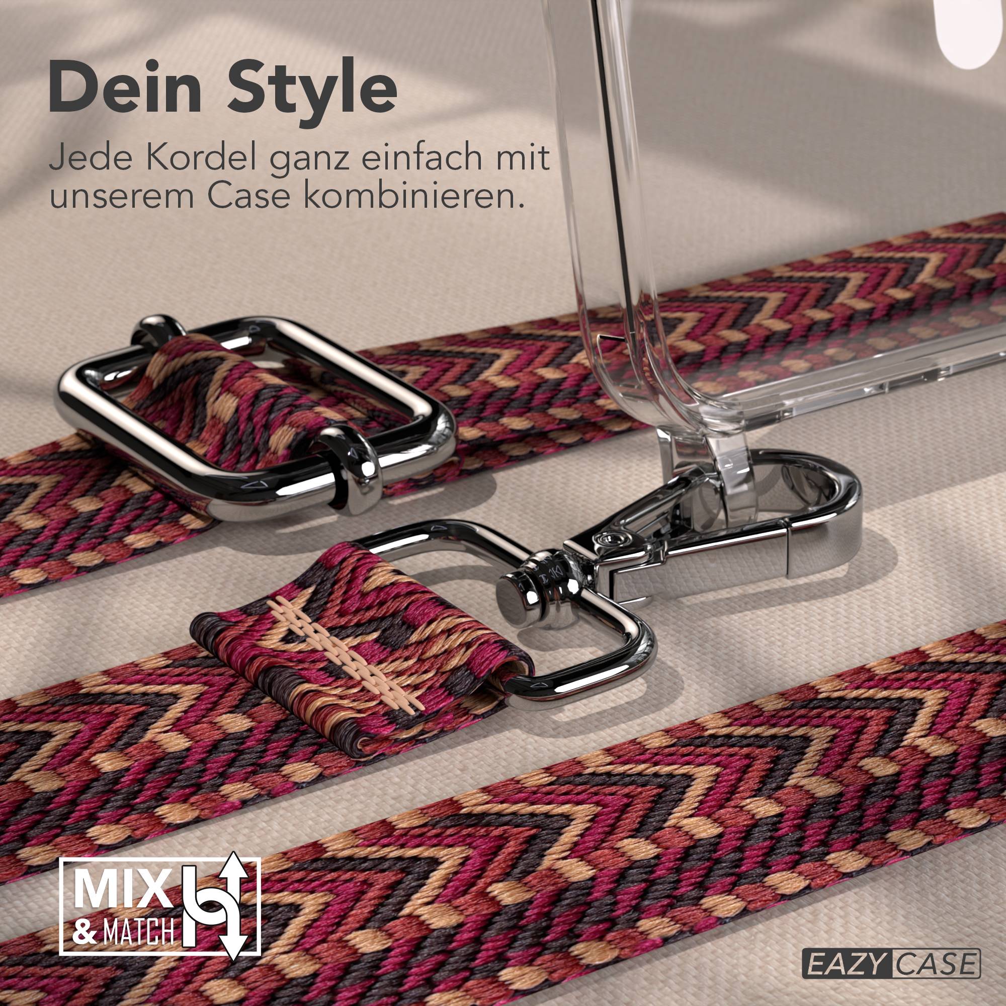Samsung Galaxy A57 MagSafe Handykette mit verstellbarem Boho Band Set 