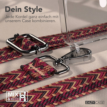 Samsung Galaxy A57 MagSafe Handykette mit verstellbarem Boho Band Set 