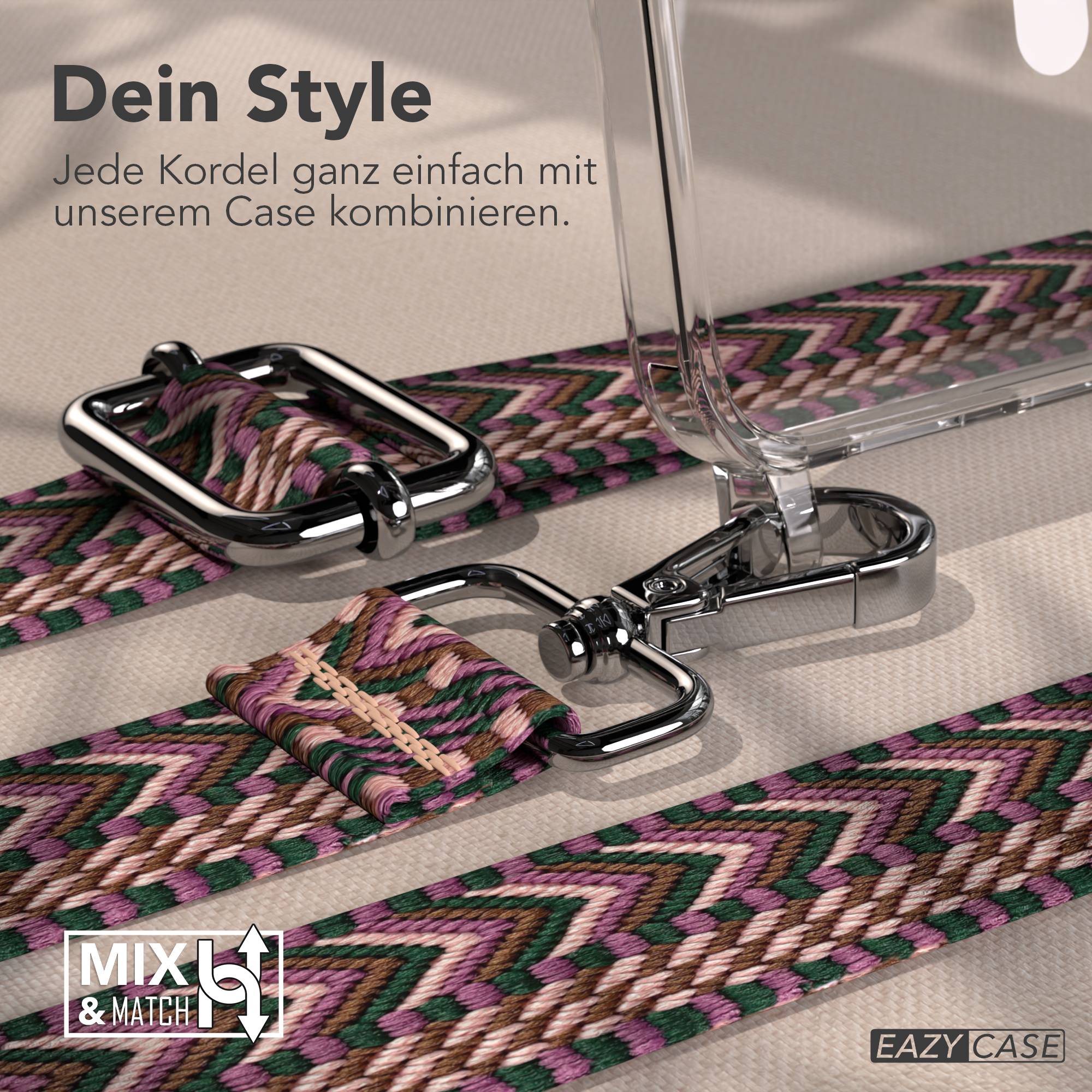 Samsung Galaxy A57 MagSafe Handykette mit verstellbarem Boho Band Set 