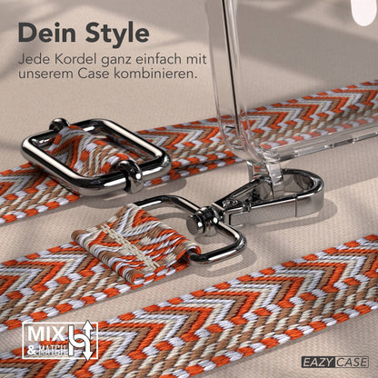 Samsung Galaxy A57 MagSafe Handykette mit verstellbarem Boho Band Set 