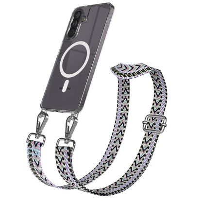 Samsung Galaxy A57 MagSafe Handykette mit verstellbarem Boho Band Set 