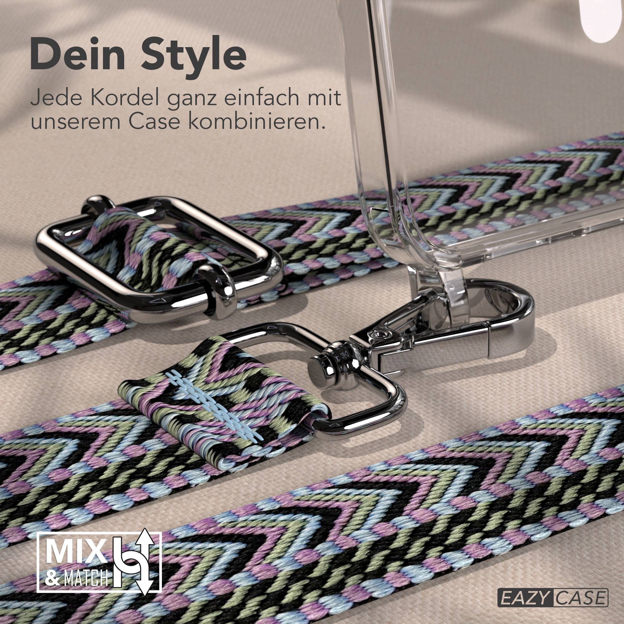 Samsung Galaxy A57 MagSafe Handykette mit verstellbarem Boho Band Set 