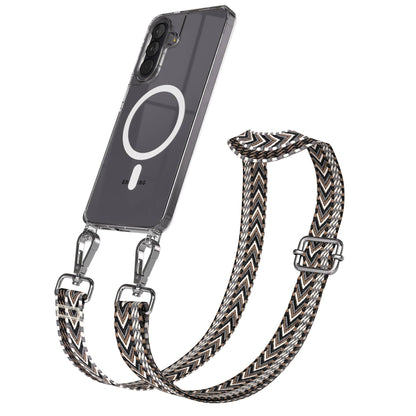 Samsung Galaxy A57 MagSafe Handykette mit verstellbarem Boho Band Set 
