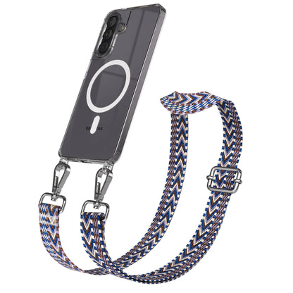 Samsung Galaxy A57 MagSafe Handykette mit verstellbarem Boho Band Set 
