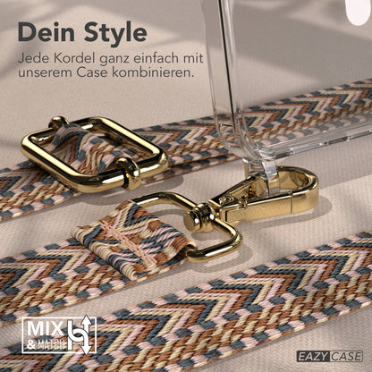 Samsung Galaxy A57 MagSafe Handykette mit verstellbarem Boho Band Set 