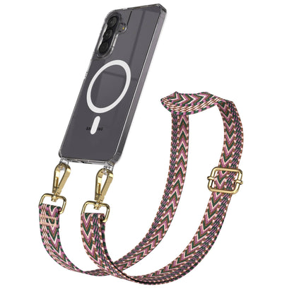Samsung Galaxy A57 MagSafe Handykette mit verstellbarem Boho Band Set 