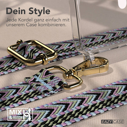 Samsung Galaxy A57 MagSafe Handykette mit verstellbarem Boho Band Set 