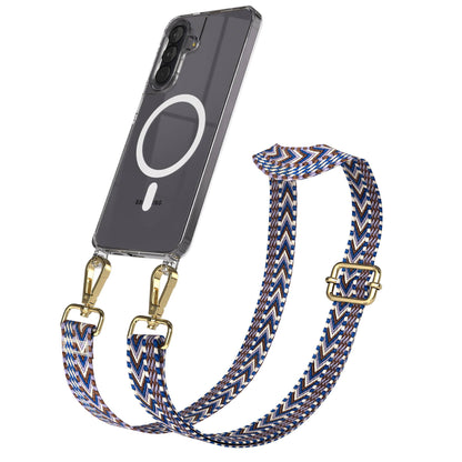 Samsung Galaxy A57 MagSafe Handykette mit verstellbarem Boho Band Set 
