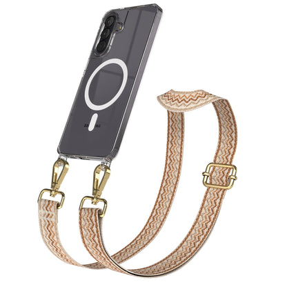 Samsung Galaxy A57 MagSafe Handykette mit verstellbarem Boho Band Set 
