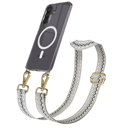 Samsung Galaxy A57 MagSafe Handykette mit verstellbarem Boho Band Set 