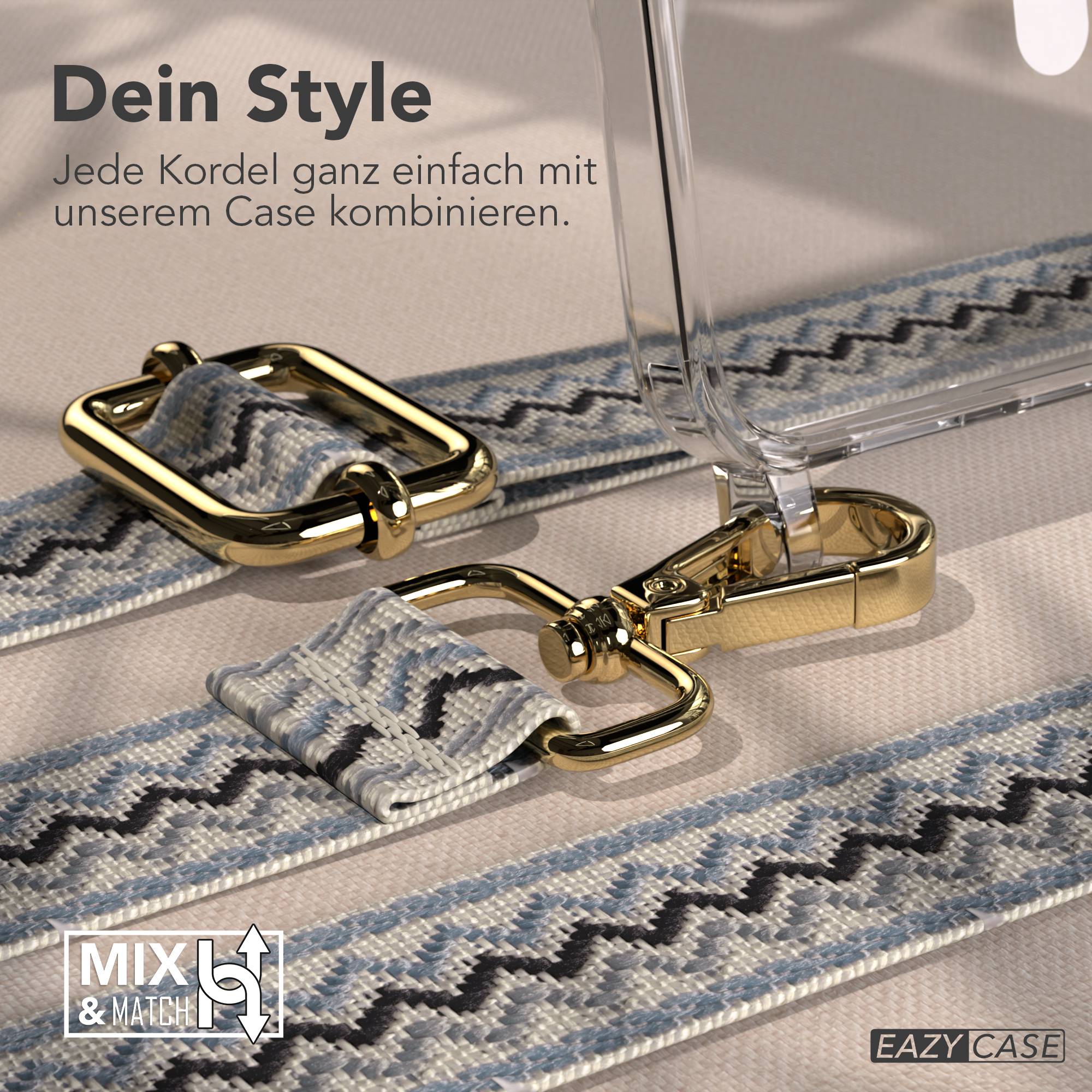Samsung Galaxy A57 MagSafe Handykette mit verstellbarem Boho Band Set 
