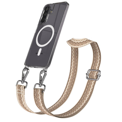 Samsung Galaxy A57 MagSafe Handykette mit verstellbarem Boho Band Set 