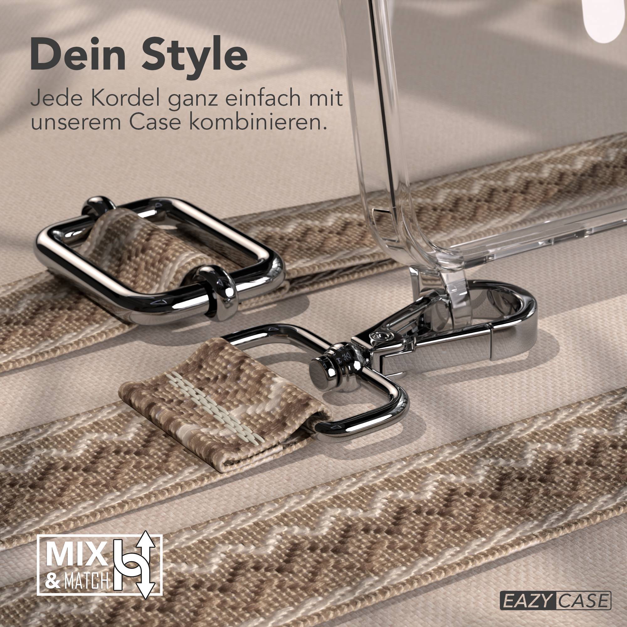 Samsung Galaxy A57 MagSafe Handykette mit verstellbarem Boho Band Set 