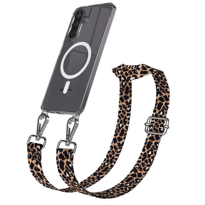 Samsung Galaxy A57 MagSafe Handykette mit Boho Band verstellbar 