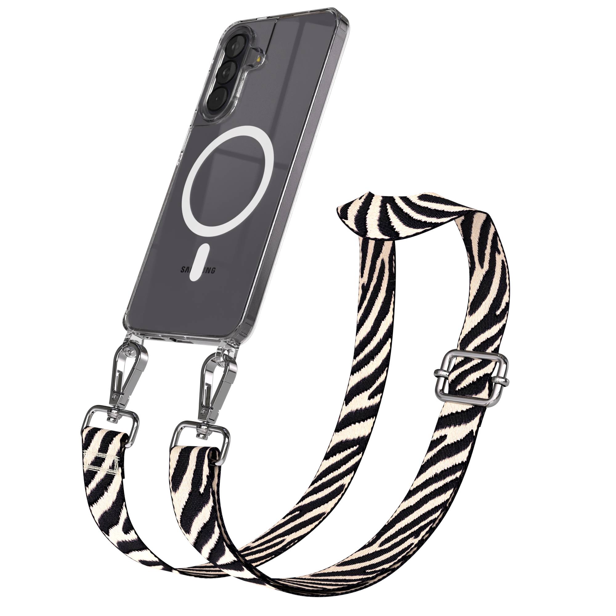 Samsung Galaxy A57 MagSafe Handykette mit Boho Band verstellbar 