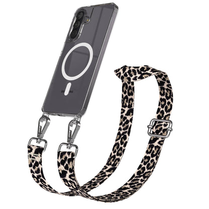 Samsung Galaxy A57 MagSafe Handykette mit Boho Band verstellbar 