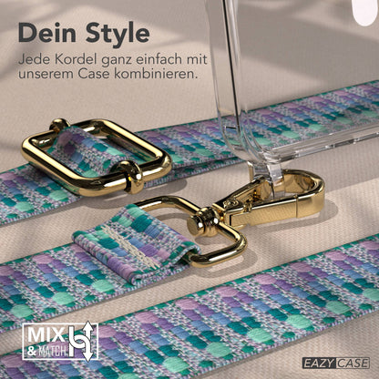 Samsung Galaxy A57 MagSafe Handykette mit verstellbarem Boho Band Set 