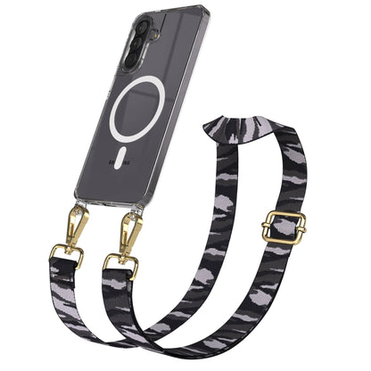 Samsung Galaxy A57 MagSafe Handykette mit Boho Band verstellbar 