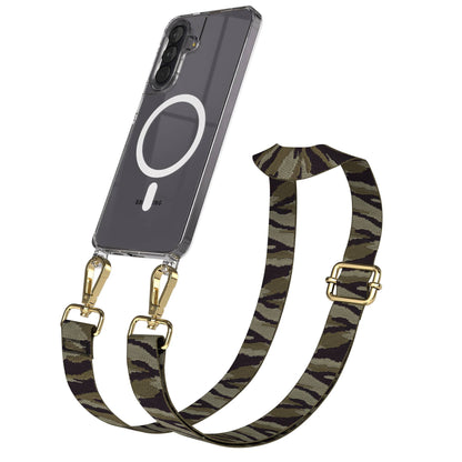 Samsung Galaxy A57 MagSafe Handykette mit Boho Band verstellbar 