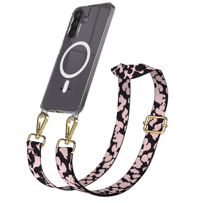 Samsung Galaxy A57 MagSafe Handykette mit Boho Band verstellbar 