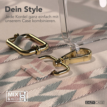 Samsung Galaxy A57 MagSafe Handykette mit Boho Band verstellbar 