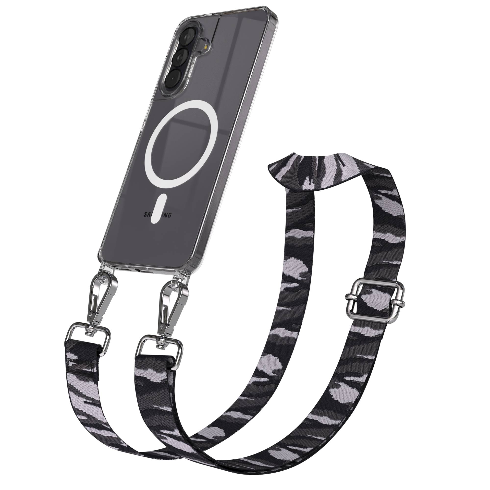 Samsung Galaxy A57 MagSafe Handykette mit Boho Band verstellbar 
