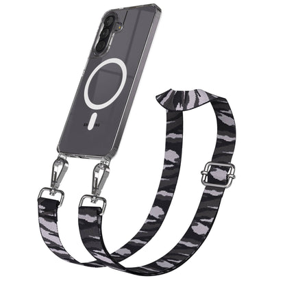 Samsung Galaxy A57 MagSafe Handykette mit Boho Band verstellbar 