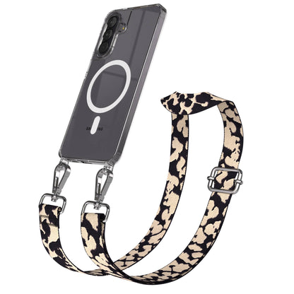 Samsung Galaxy A57 MagSafe Handykette mit Boho Band verstellbar 