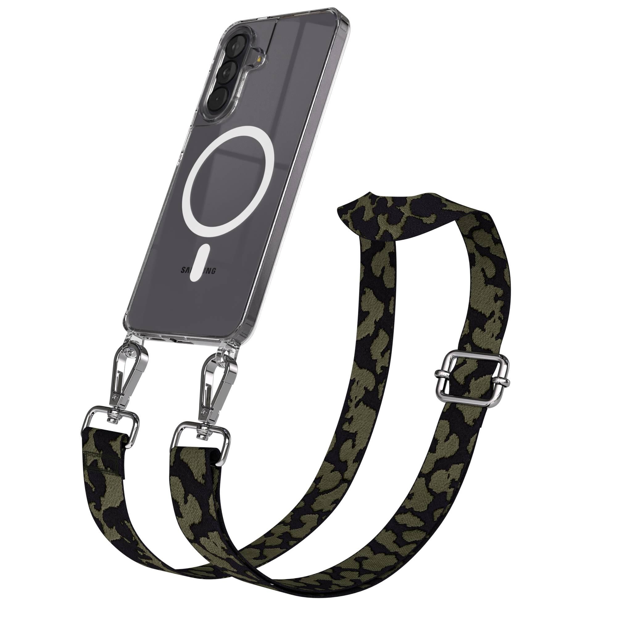 Samsung Galaxy A57 MagSafe Handykette mit Boho Band verstellbar 