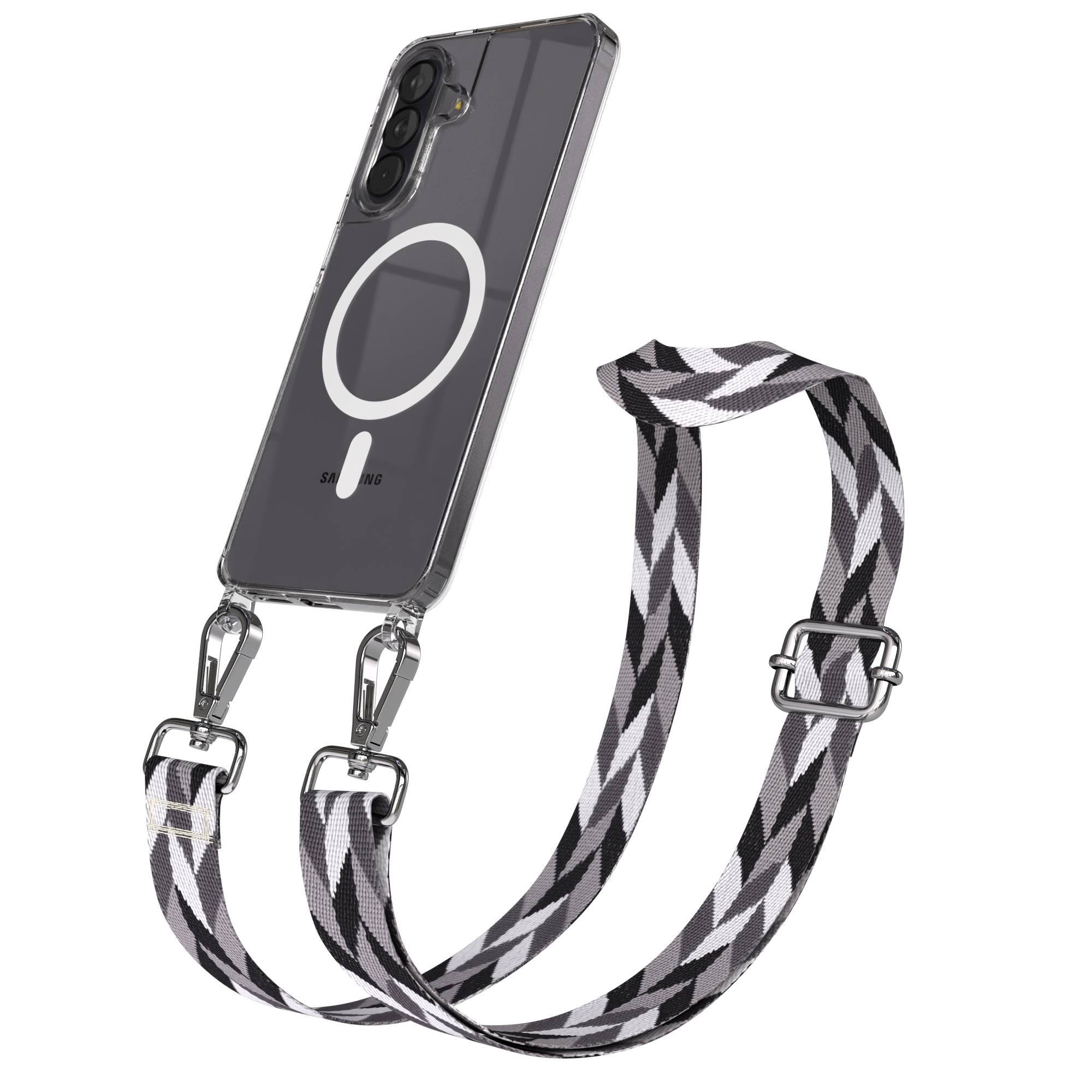 Samsung Galaxy A57 MagSafe Handykette mit Boho Band verstellbar 