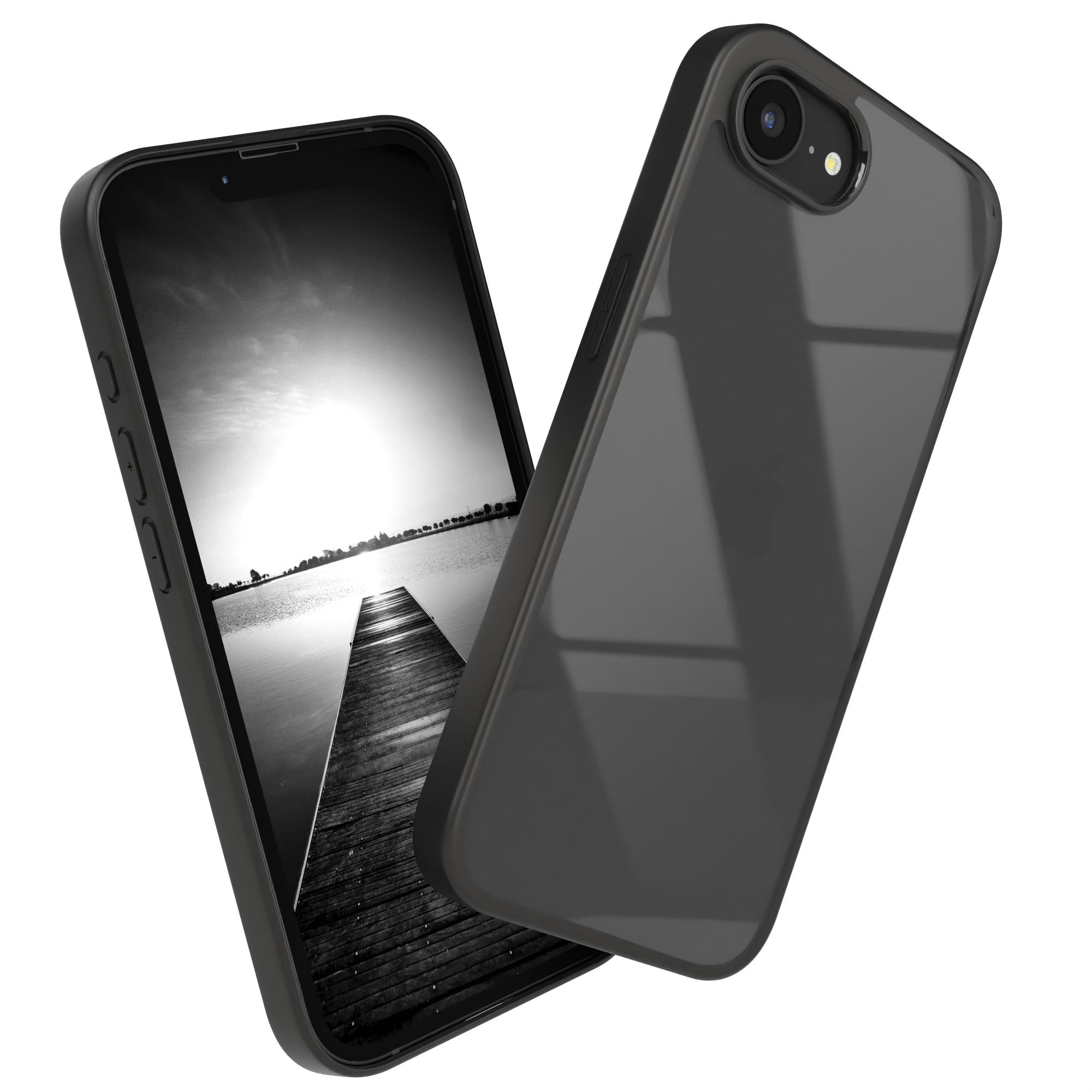 iPhone 17e Bumper Hülle mit Kameraschutz und Air Protect Technologie #farbe_schwarz