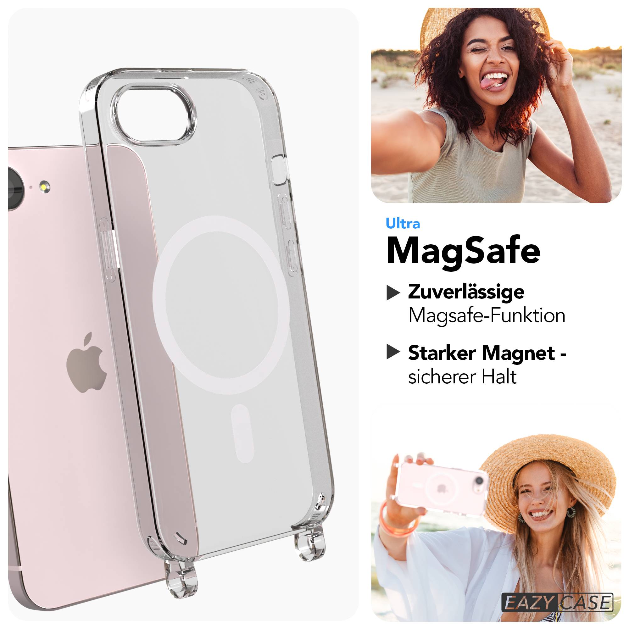 iPhone 17e Schutzhülle mit MagSafe und Befestigungsösen für Handyketten