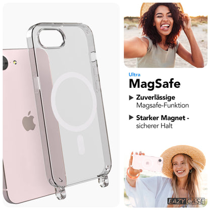 iPhone 17e Schutzhülle mit MagSafe und Befestigungsösen für Handyketten