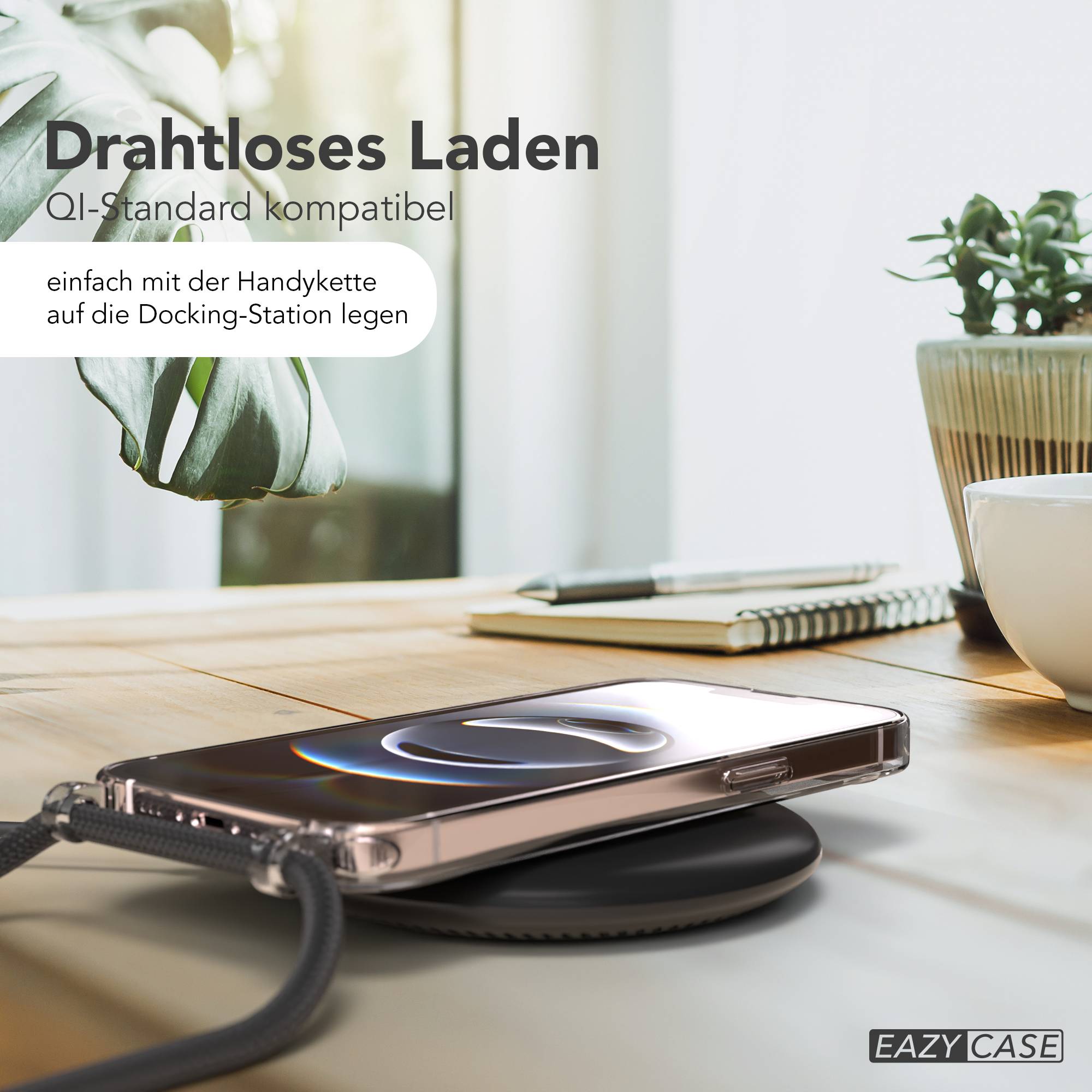 iPhone 17e Schutzhülle mit MagSafe und Befestigungsösen für Handyketten