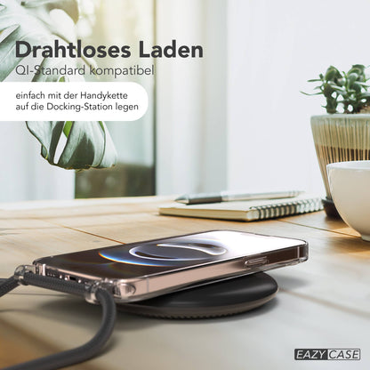 iPhone 17e Schutzhülle mit MagSafe und Befestigungsösen für Handyketten