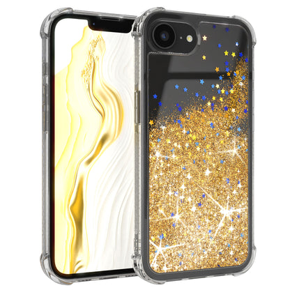 Apple iPhone 17e Glitzerhülle TPU transparent mit Glitzereffekt EAZY CASE 