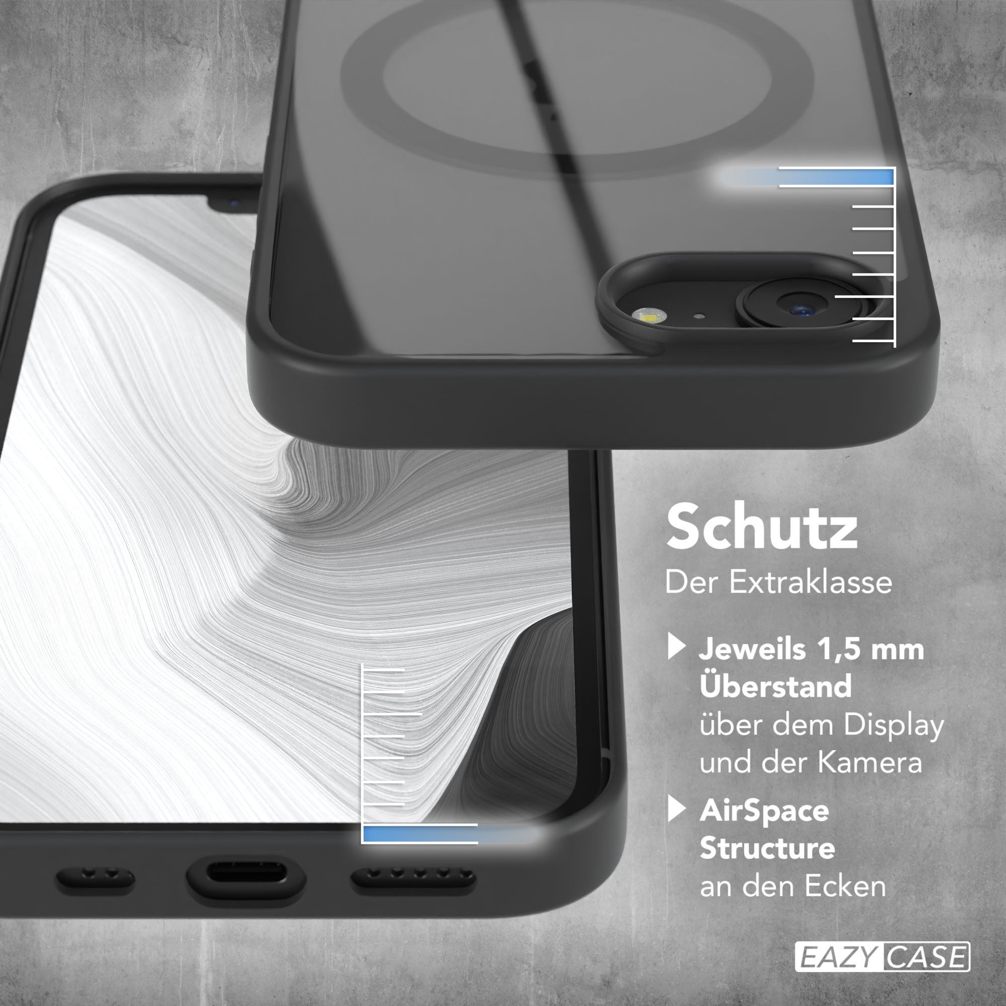 Apple iPhone 17e transparente MagSafe Hülle mit Kameraschutz TPU 