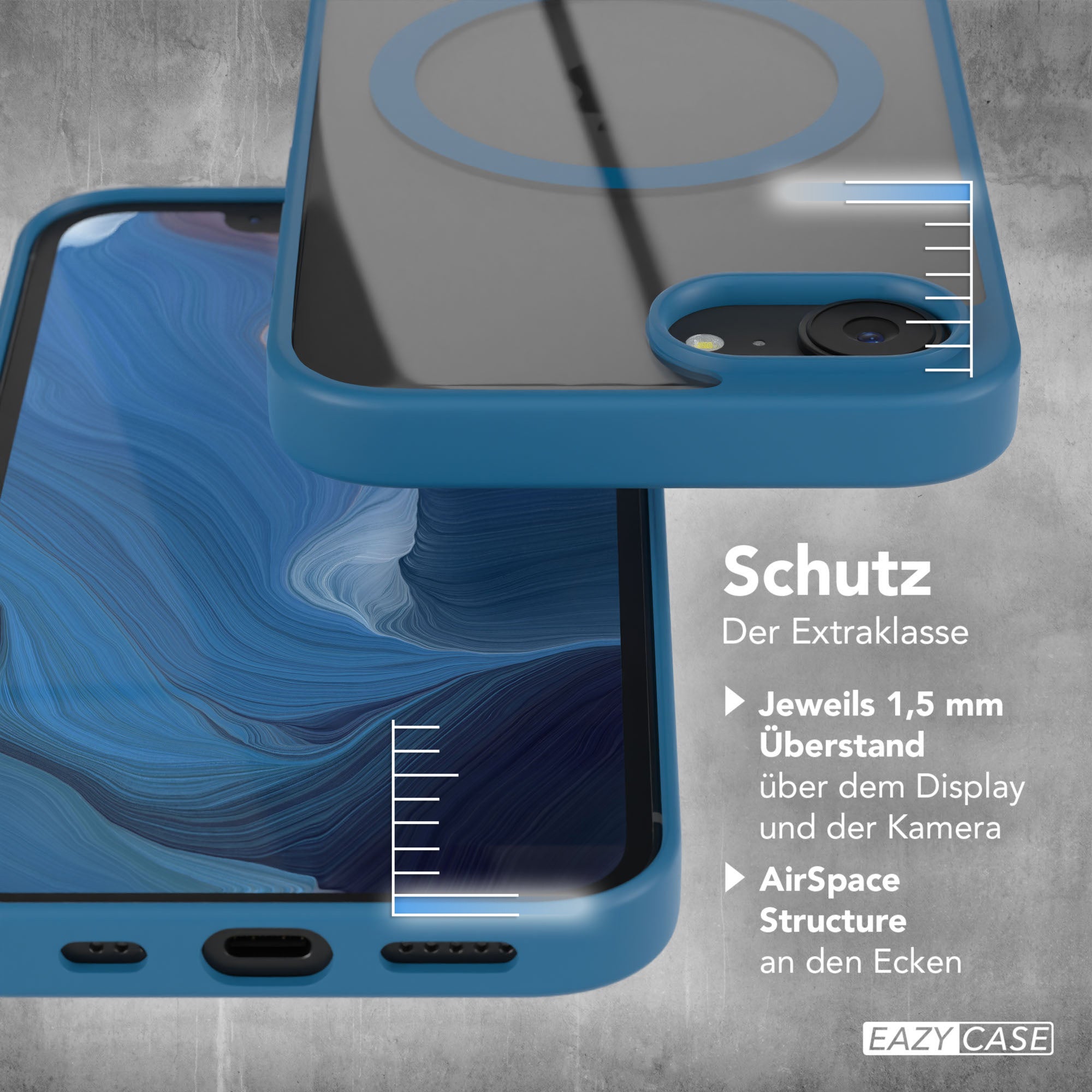 Apple iPhone 17e transparente MagSafe Hülle mit Kameraschutz TPU 