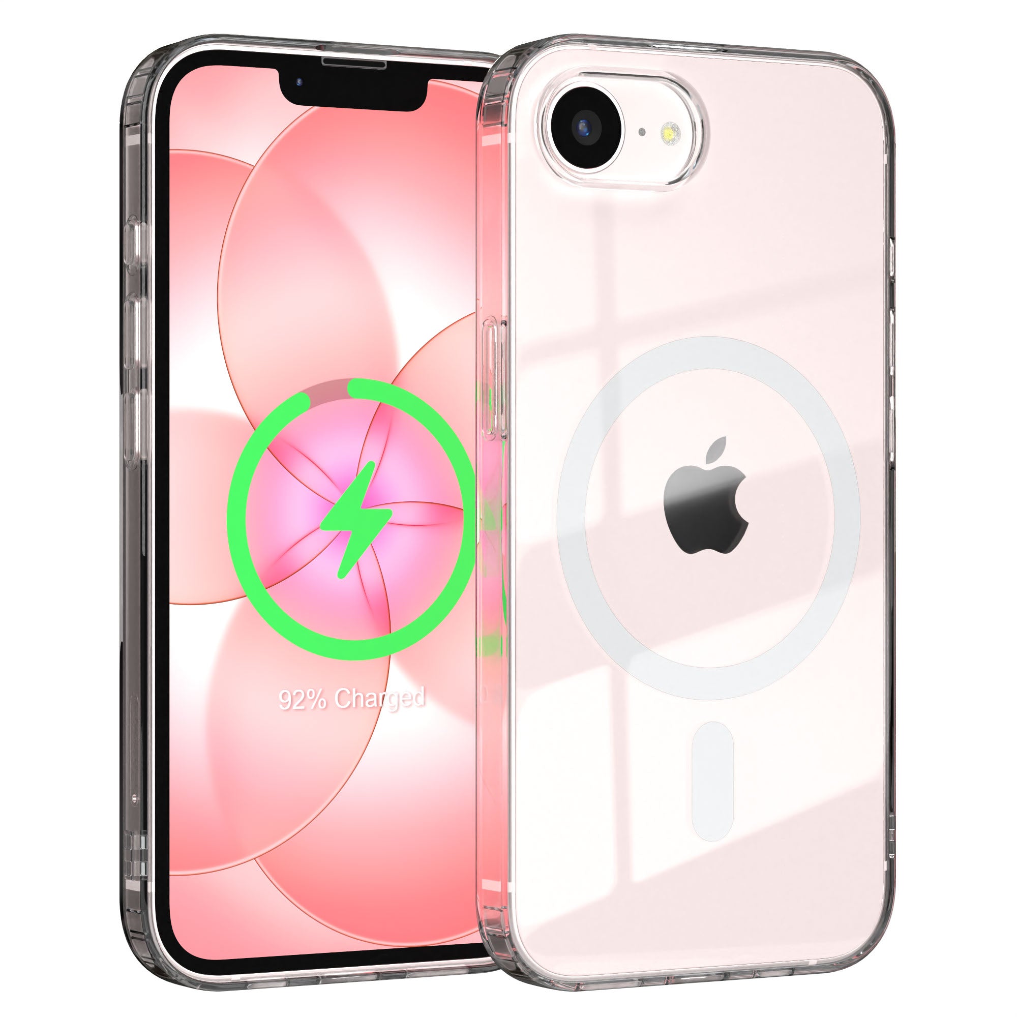 Apple iPhone 17e transparente MagSafe Hülle mit Kameraschutz TPU 
