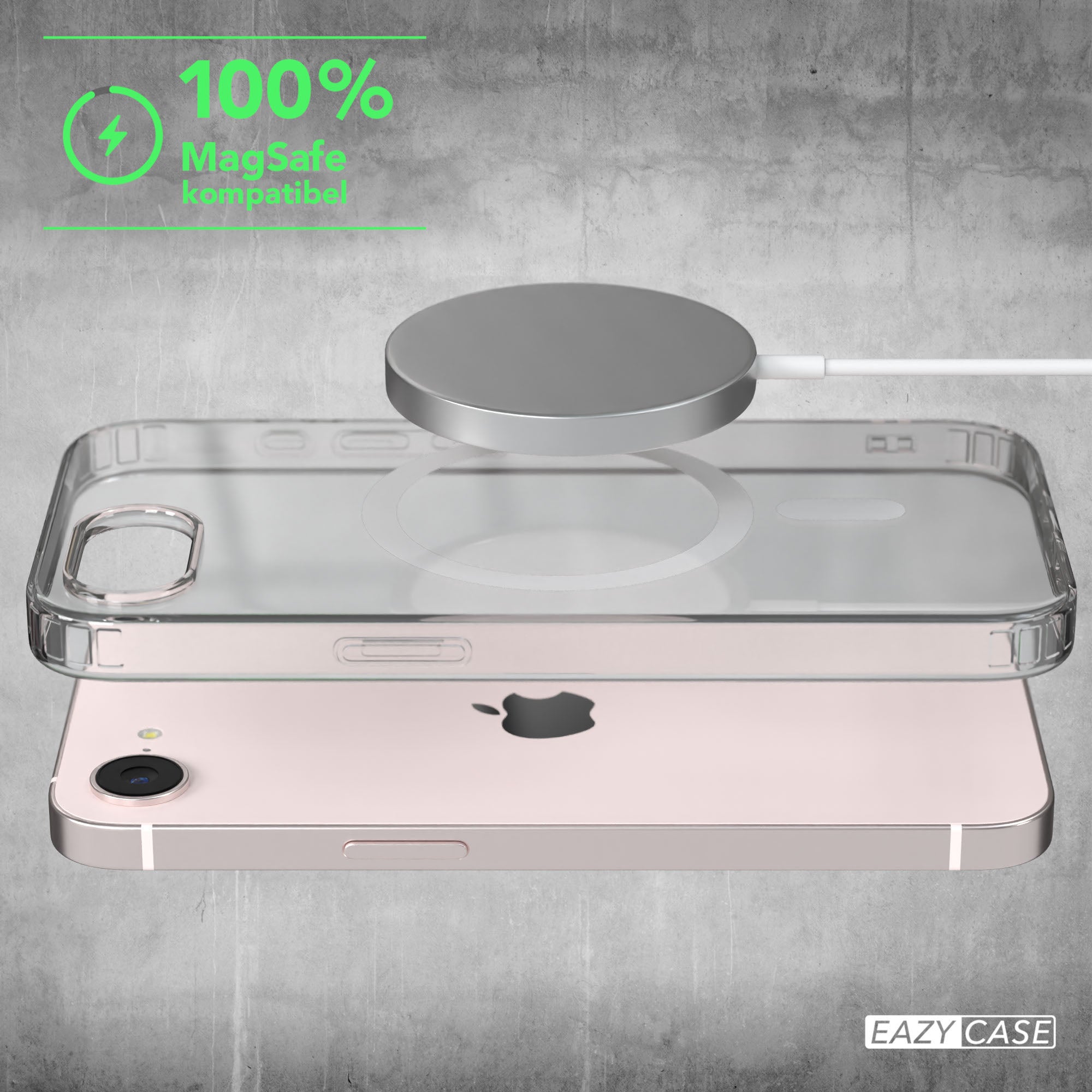 Apple iPhone 17e transparente MagSafe Hülle mit Kameraschutz TPU 