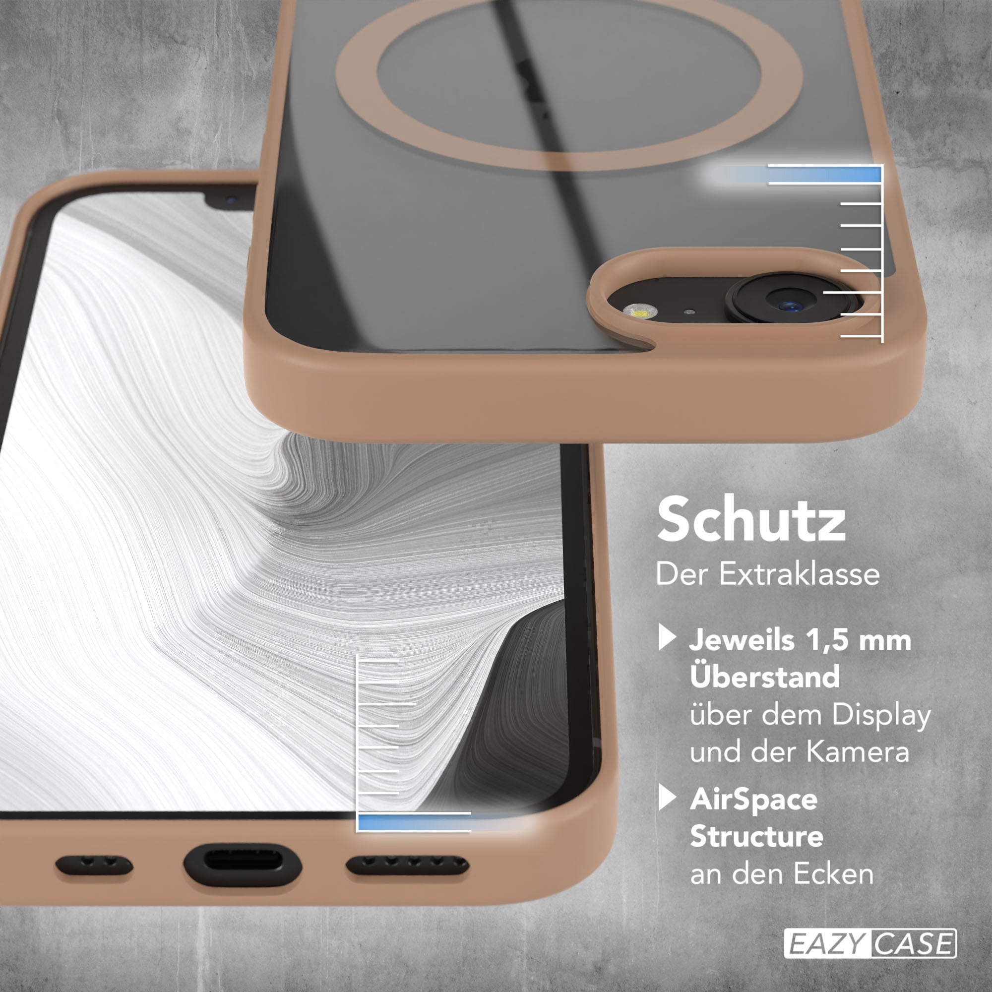 Apple iPhone 17e transparente MagSafe Hülle mit Kameraschutz TPU 