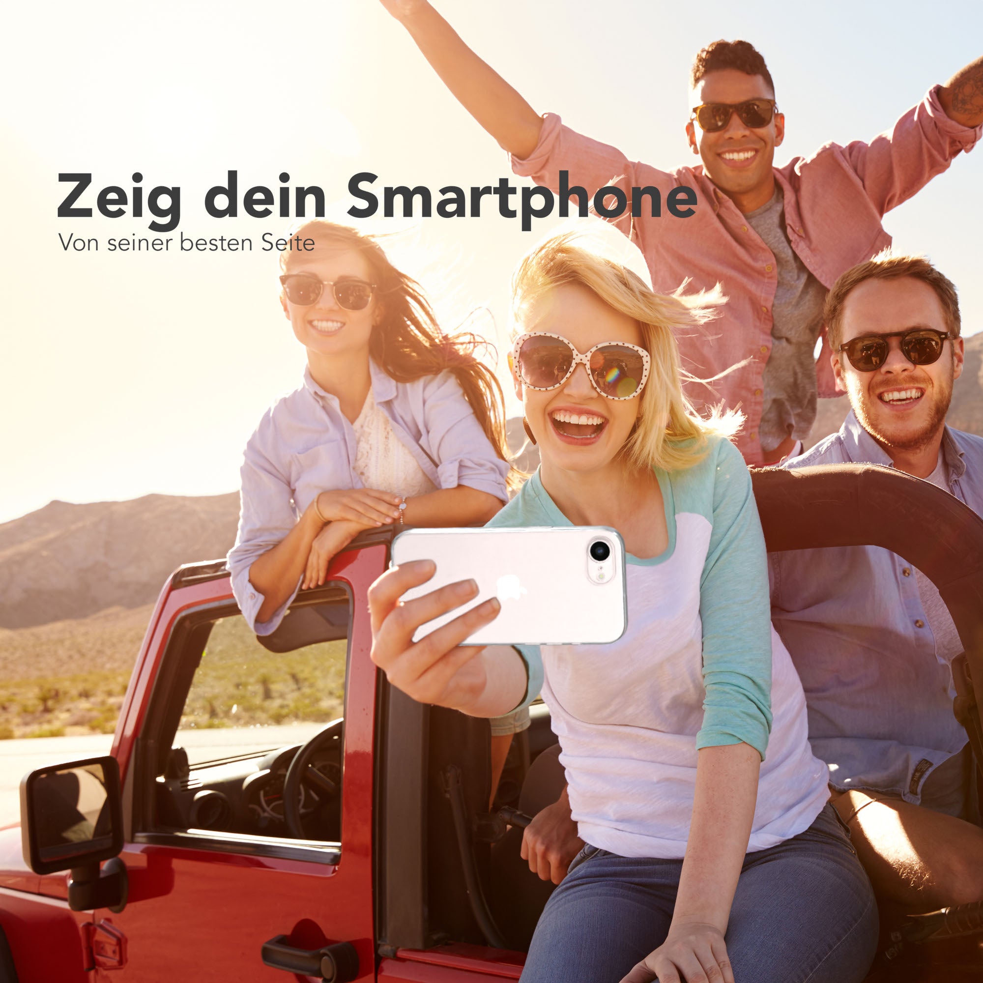 Apple iPhone 17e transparente Silikon Schutzhülle dünn individualisierbar EAZY CASE 