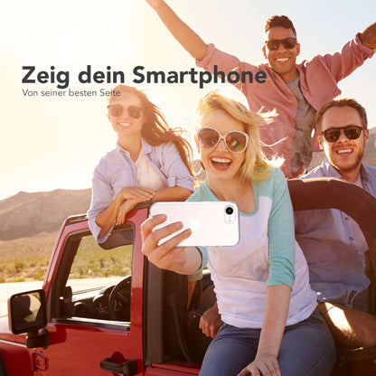 Apple iPhone 17e transparente Silikon Schutzhülle dünn individualisierbar EAZY CASE 