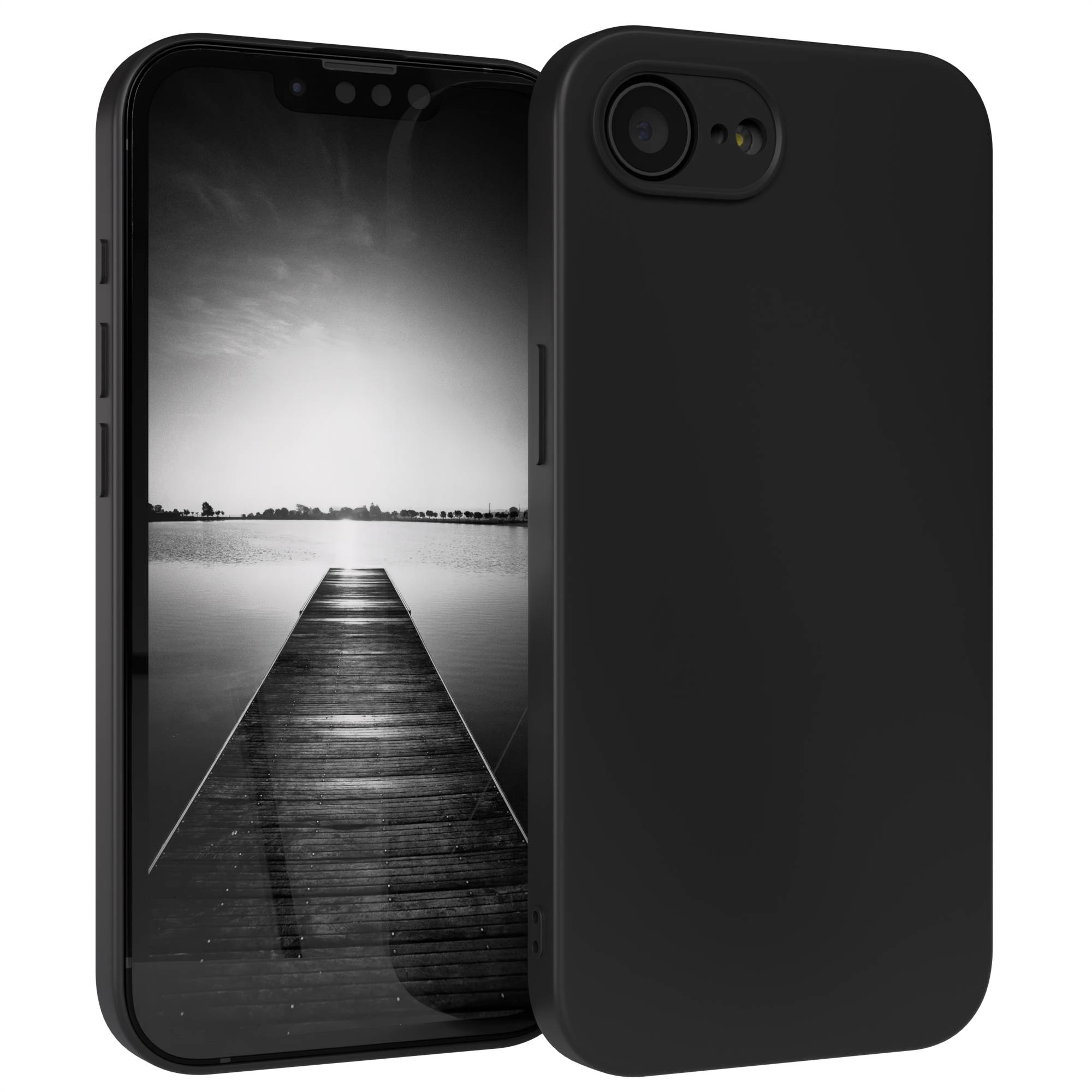 Apple iPhone 17e transparente Silikonhülle mit Kameraschutz von EAZY CASE 
