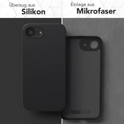 Apple iPhone 17e transparente Silikonhülle mit Kameraschutz von EAZY CASE 
