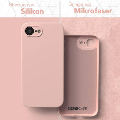 Apple iPhone 17e transparente Silikonhülle mit Kameraschutz von EAZY CASE 