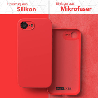 Apple iPhone 17e transparente Silikonhülle mit Kameraschutz von EAZY CASE 