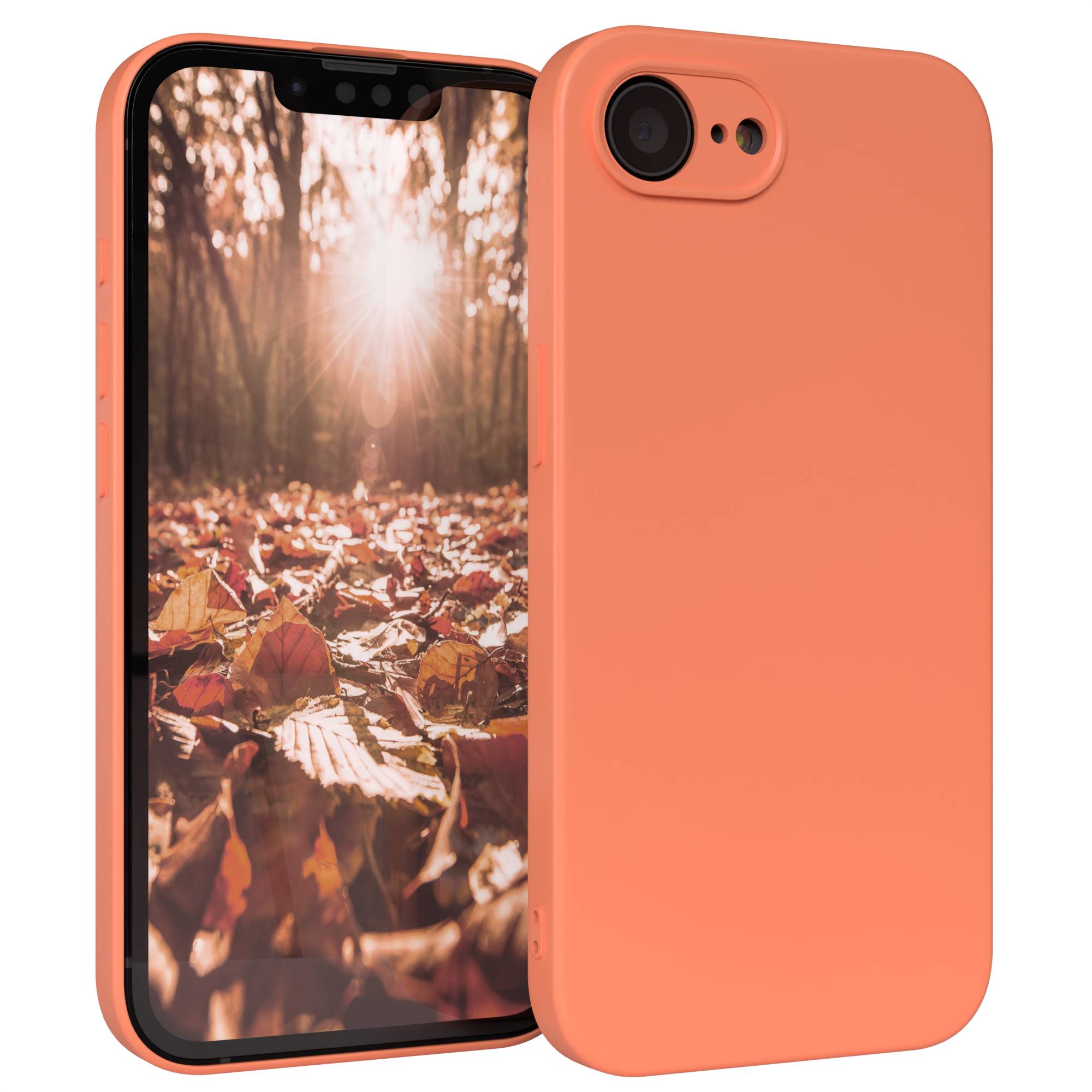 Apple iPhone 17e transparente Silikonhülle mit Kameraschutz von EAZY CASE 